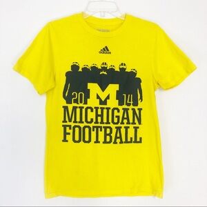 Adidas Michigan Football Tee Size Small